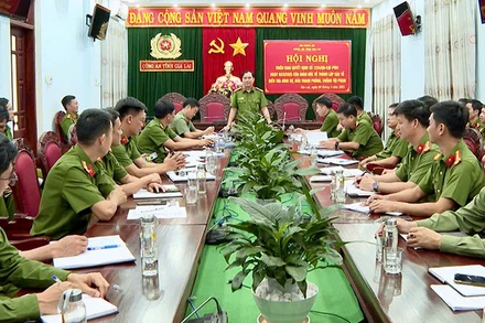 Quang cảnh hội nghị.