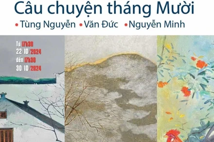 Triển lãm tranh mang cảm hứng thu đầy lãng mạn.