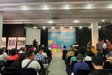 Sự kiện “Nối mạch di sản cộng đồng” thu hút sự quan tâm của đông đảo những người yêu di sản.