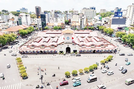Chợ Bến Thành, Thành phố Hồ Chí Minh. (Ảnh CTV)