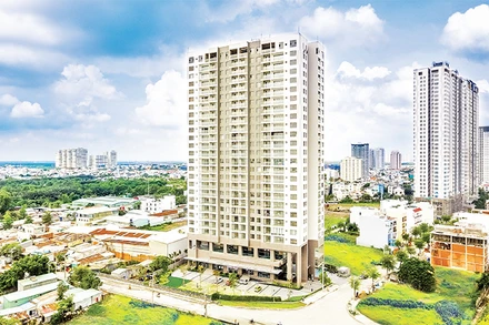 Một dự án nhà ở tại Quận 7.