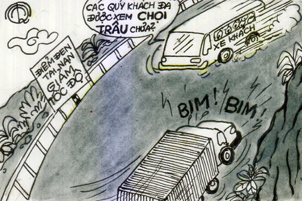 Lấn làn, vượt ẩu 