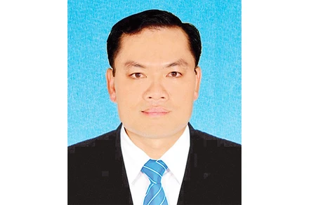 Đồng chí NGÔ VŨ THĂNG Bí thư Huyện ủy Hồng Dân, tỉnh Bạc Liêu.