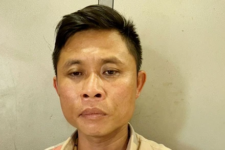 Đối tượng Lê Hoàng Cường. (Ảnh: Công an cung cấp)