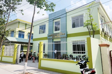 Trụ sở Chi nhánh Văn phòng Đăng ký đất đai huyện Châu Thành.