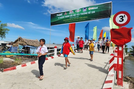 Khánh thành cầu dài 54m ở địa bàn vùng sâu tỉnh Kiên Giang