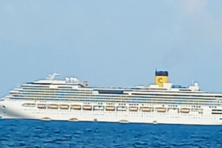 Tàu Costa Serena chở 1.056 thuyền viên và 3.500 du khách quốc tế đến tham quan Phú Quốc.