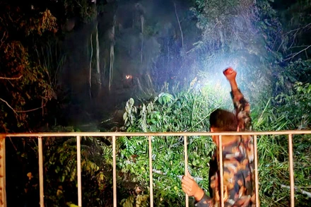 Hiện trường vụ cháy.