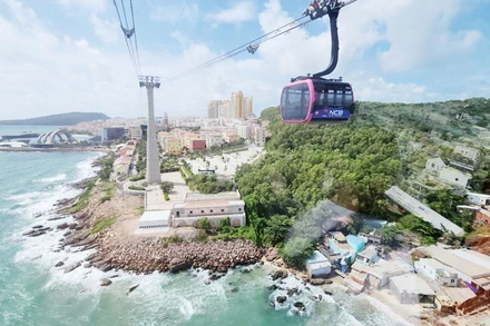 Một góc phường An Thới, thành phố Phú Quốc. 