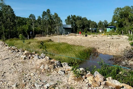 Vị trí mà các cá nhân chiếm đất do Nhà nước quản lý.