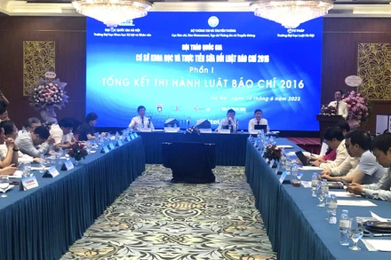 Quang cảnh hội thảo.