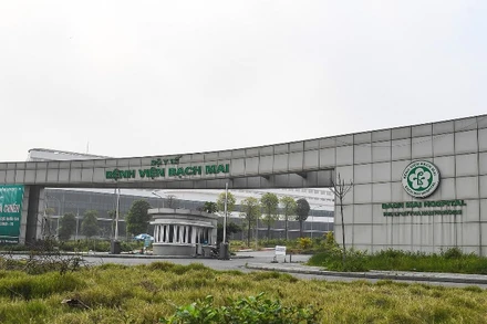 Dự án Bệnh viện Bạch Mai cơ sở 2. Ảnh: thanhtra.com.vn)