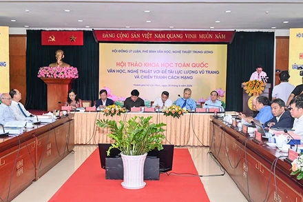 Quang cảnh buổi hội thảo. Ảnh: QUỐC THANH.