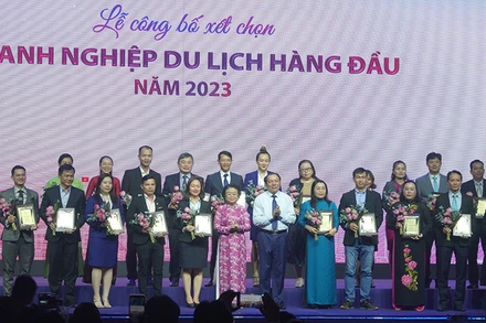 Công bố kết quả các doanh nghiệp du lịch hàng đầu năm 2023.
