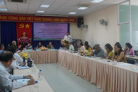 Quang cảnh hội nghị.