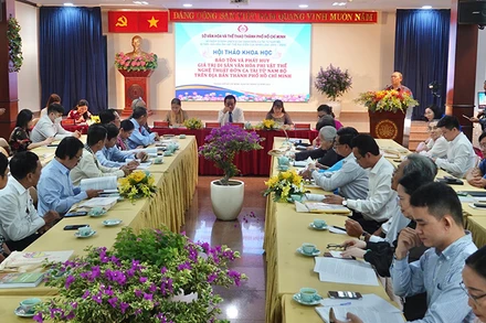 Quang cảnh hội thảo.