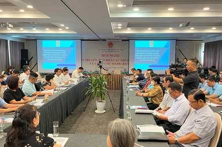 Quang cảnh hội nghị.