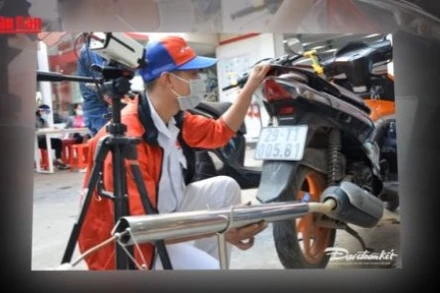 [Video] Hà Nội cho phép kiểm định khí thải xe máy tại các trung tâm đăng kiểm