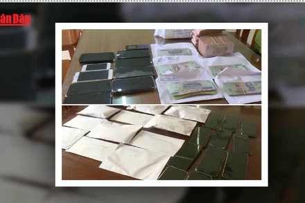 [Video] Công an Nghệ An triệt phá hai ổ nhóm đánh bạc, thu giữ hơn 700 triệu đồng