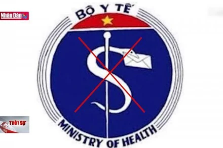 Sẽ xử lý người để sai logo của Bộ Y tế
