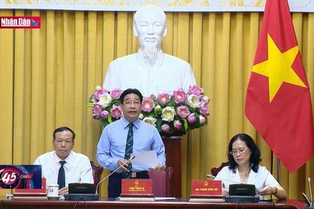 Họp báo công bố Lệnh của Chủ tịch nước về Pháp lệnh vừa được thông qua