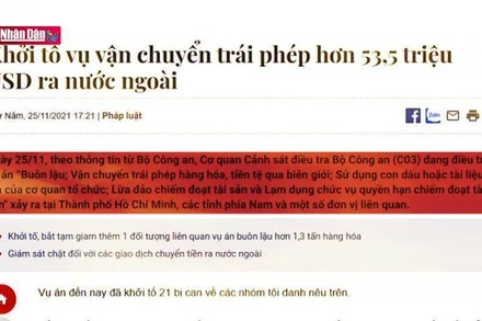 Ngăn chặn hành vi vận chuyển tiền qua biên giới