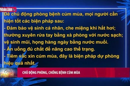 Chủ động phòng, chống bệnh cúm mùa