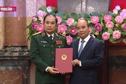 Thăng quân hàm cho Phó Tổng Tham mưu trưởng Quân đội nhân dân Việt Nam