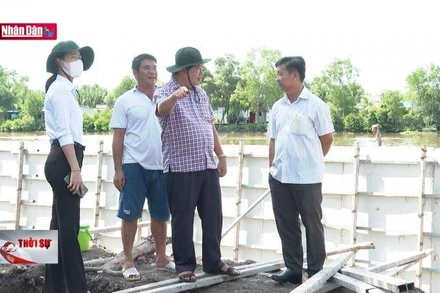 Hàng nghìn hộ dân ở thị xã Giá Rai không còn nỗi lo sạt lở