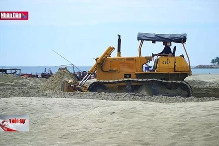 Nỗ lực hồi sinh bờ biển Cửa Đại