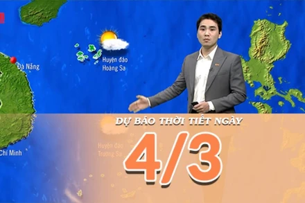 [Video] Dự báo thời tiết ngày 4/3/2025