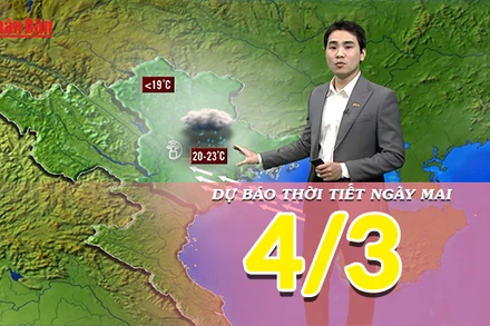 [Video] Dự báo thời tiết ngày mai 4/3/2025