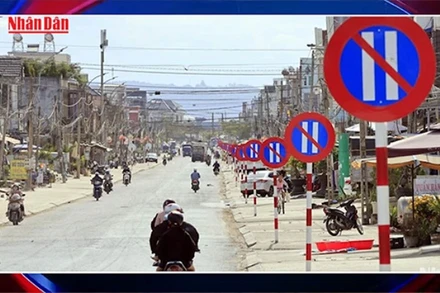 [Video] Tháo dỡ hàng loạt biển báo trên tuyến đường được "trồng" 23 biển báo cùng loại
