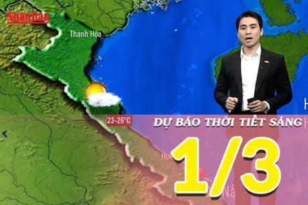 [Video] Dự báo thời tiết sáng 1/3/2025