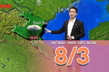 [Video] Dự báo thời tiết 8/3/2025