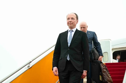 Chủ tịch Quốc hội nước Cộng hòa Phần Lan Jussi Halla-aho thăm chính thức Việt Nam. (Ảnh: Cổng thông tin Chính phủ)