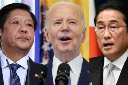 Lãnh đạo Mỹ, Nhật Bản, Philippines sẽ có cuộc gặp thượng đỉnh tại Mỹ vào tháng 4. (Ảnh: Reuters)