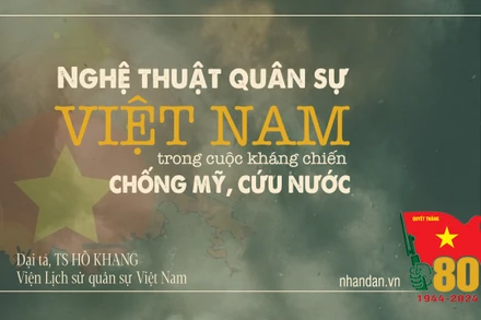 Nghệ thuật quân sự Việt Nam trong cuộc kháng chiến chống Mỹ, cứu nước