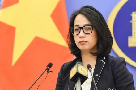 Người phát ngôn Bộ Ngoại giao Việt Nam Phạm Thu Hằng.