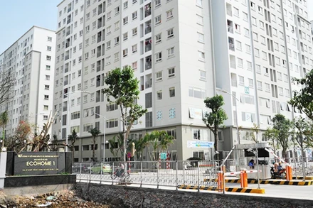 Khu nhà ở xã hội Ecohom 1. Ảnh: NGUYỆT ANH