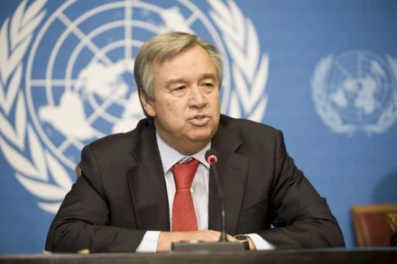  Tổng Thư ký Liên hợp quốc Antonio Guterres. (Nguồn: VOV)