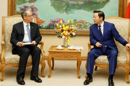 Phó Thủ tướng Trần Hồng Hà tiếp lãnh đạo Tập đoàn PowerChina. Ảnh: VGP