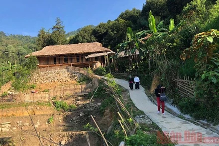 Một điểm du lịch homestay ở Lào Cai.