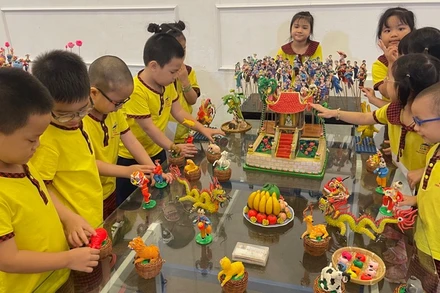 Ngày hội Thế giới tuổi thơ 2025 diễn ra tại thành phố Hoa Lư, tỉnh Ninh Bình. (Ảnh: BTC cung cấp)