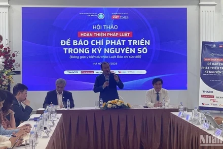 Dự thảo Luật Báo chí (sửa đổi) thu hút sự quan tâm của phóng viên, nhà báo, nhà quản lý và các chuyên gia công nghệ. 