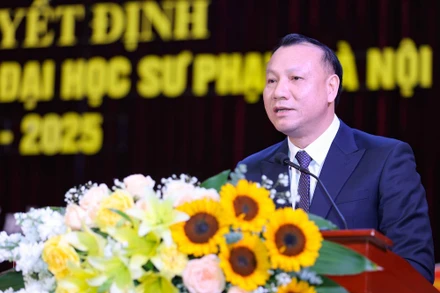 Hiệu trưởng Trường đại học Sư phạm Hà Nội Nguyễn Đức Sơn.