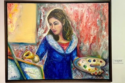 Tác phẩm “Họa tâm” của Ly Trần.