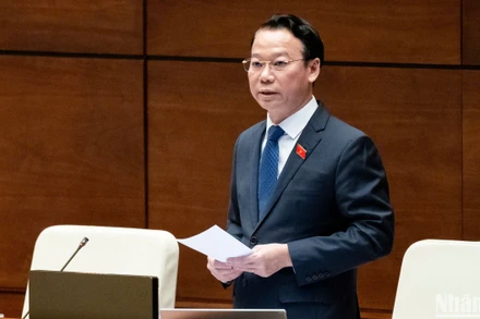 Theo Bộ trưởng Tài nguyên và Môi trường Đỗ Đức Duy, theo chỉ đạo của Chính phủ, đối với các khoáng sản chiến lược như đất hiếm hay vonfram, Bộ này đang nghiên cứu xây dựng, hướng tới đưa ra những khung chính sách riêng, đặc thù và chiến lược để quản lý. (Ảnh: ĐĂNG KHOA)