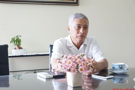 Tiến sĩ Hoàng Dương Tùng - Chủ tịch Mạng lưới không khí sạch Việt Nam.