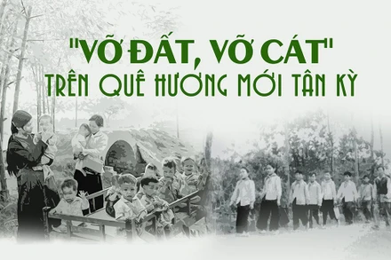 "Vỡ đất, vỡ cát" trên quê hương mới Tân Kỳ